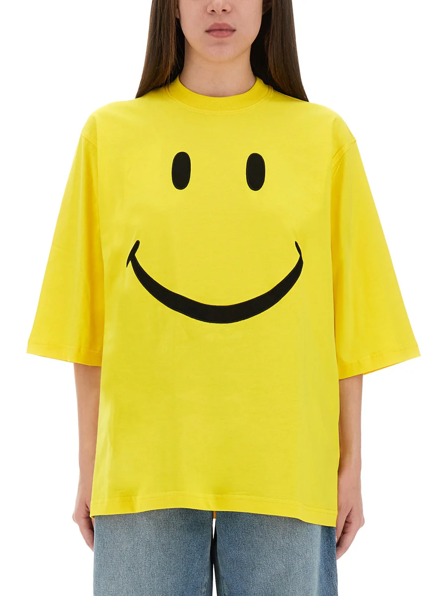 Moschino Smile Graphic T-Shirt - Regular Fit,