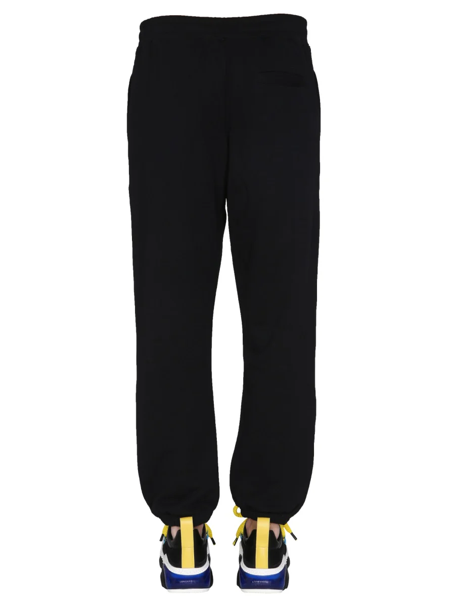 MOSCHINO "SURF" JOGGING PANTS with LOGO PRINT - Image 4