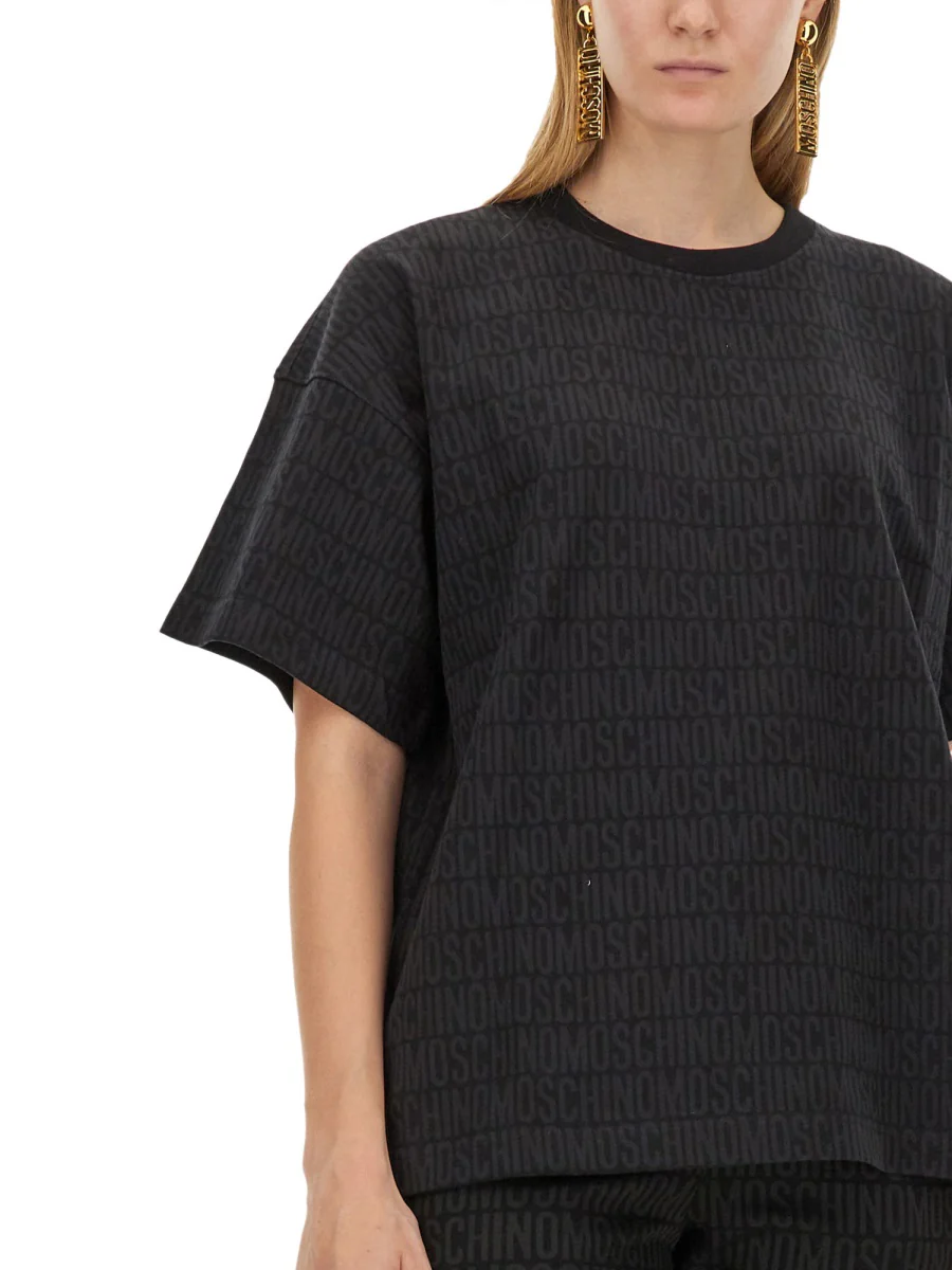 MOSCHINO T-shirt with Logo - Image 4