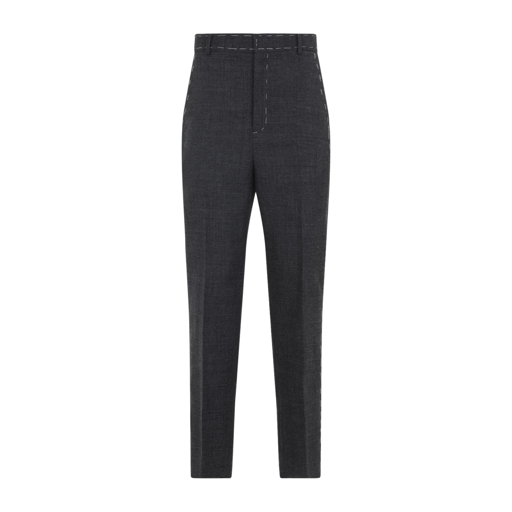 Moschino Wool Pants for Women - FW25 Collection - Image 2