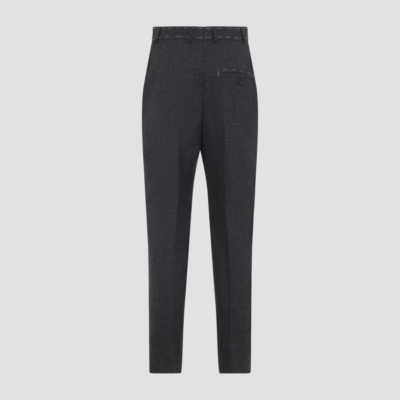Moschino Wool Pants for Women - FW25 Collection - Image 4