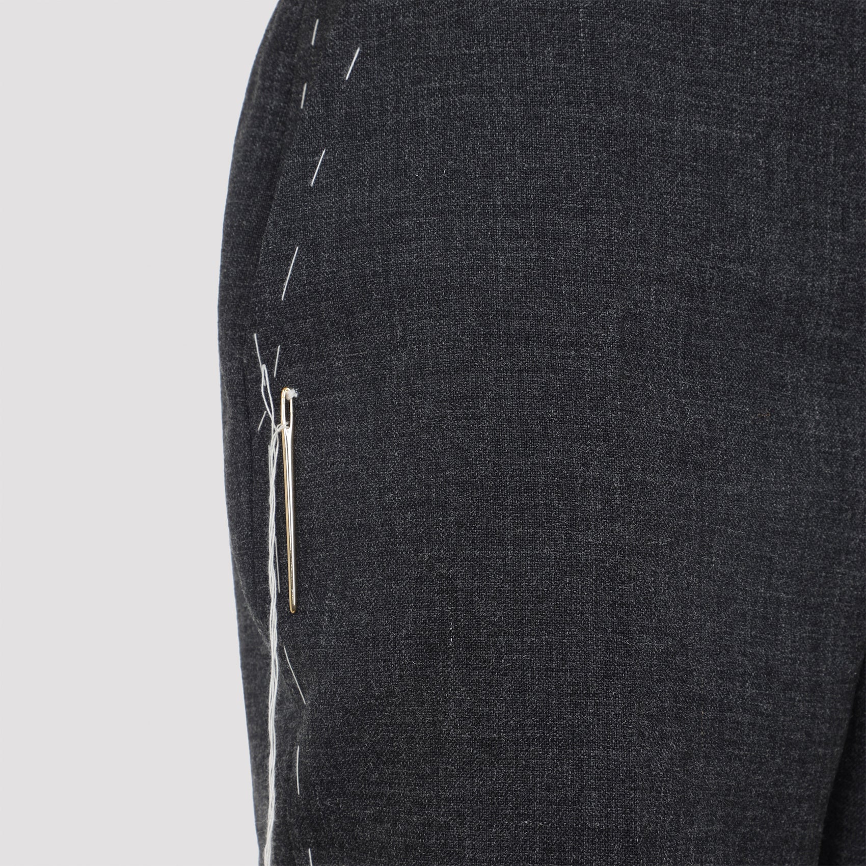 Moschino Wool Pants for Women - FW25 Collection - Image 5
