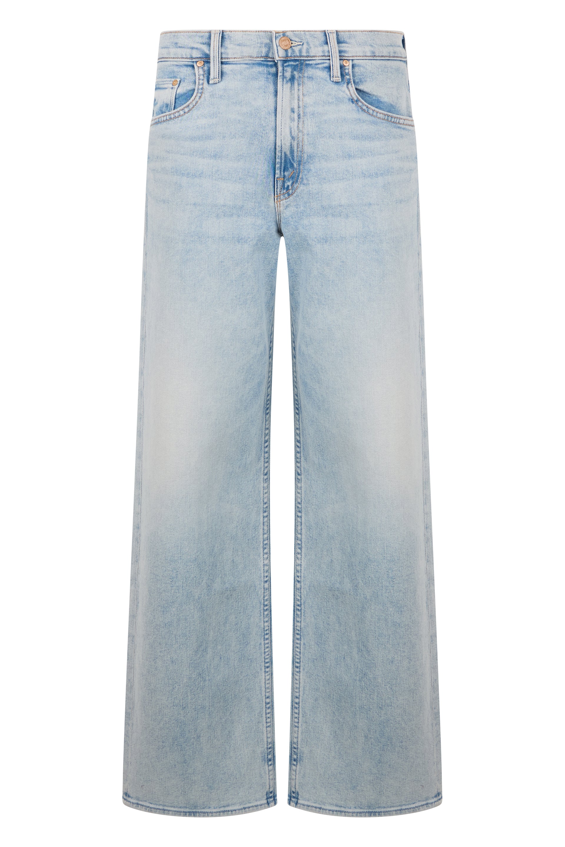 Mother High-Waisted Straight Jeans