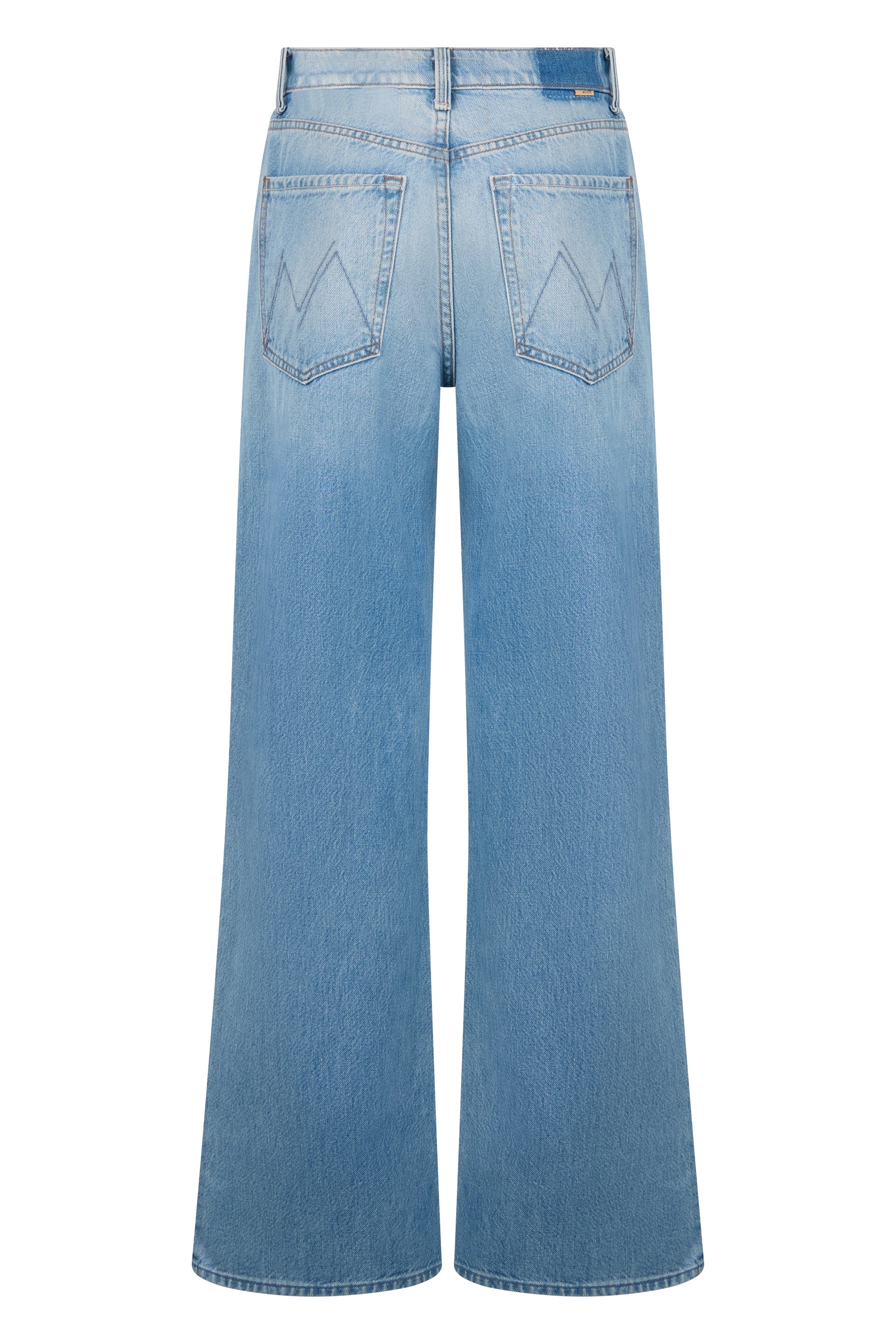 Mother Loose Fit Bell-Bottom Denim Pants - Image 2
