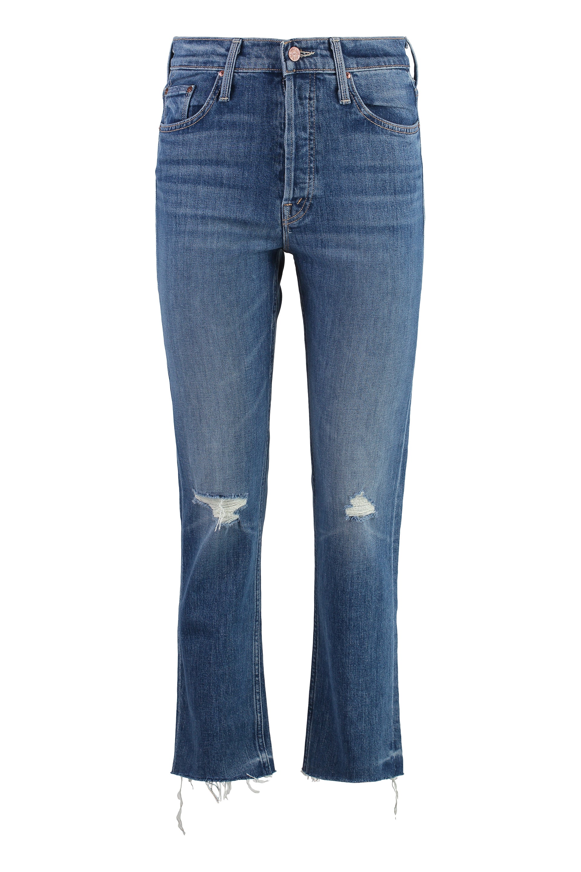 MOTHER The Tomcat Cropped Skinny Jeans - Image 3