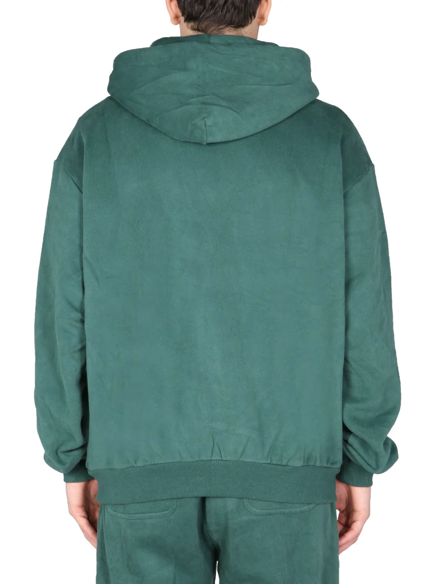 MOUTY Dallas Cotton Hooded Sweatshirt with Logo - Image 3