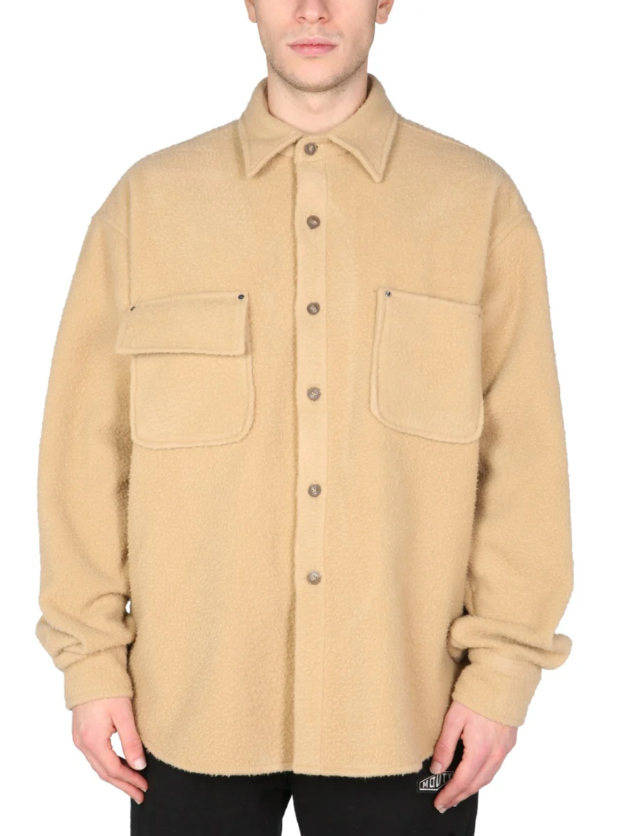 Mouty Men's Phoenix Shirt with Front Button Closure