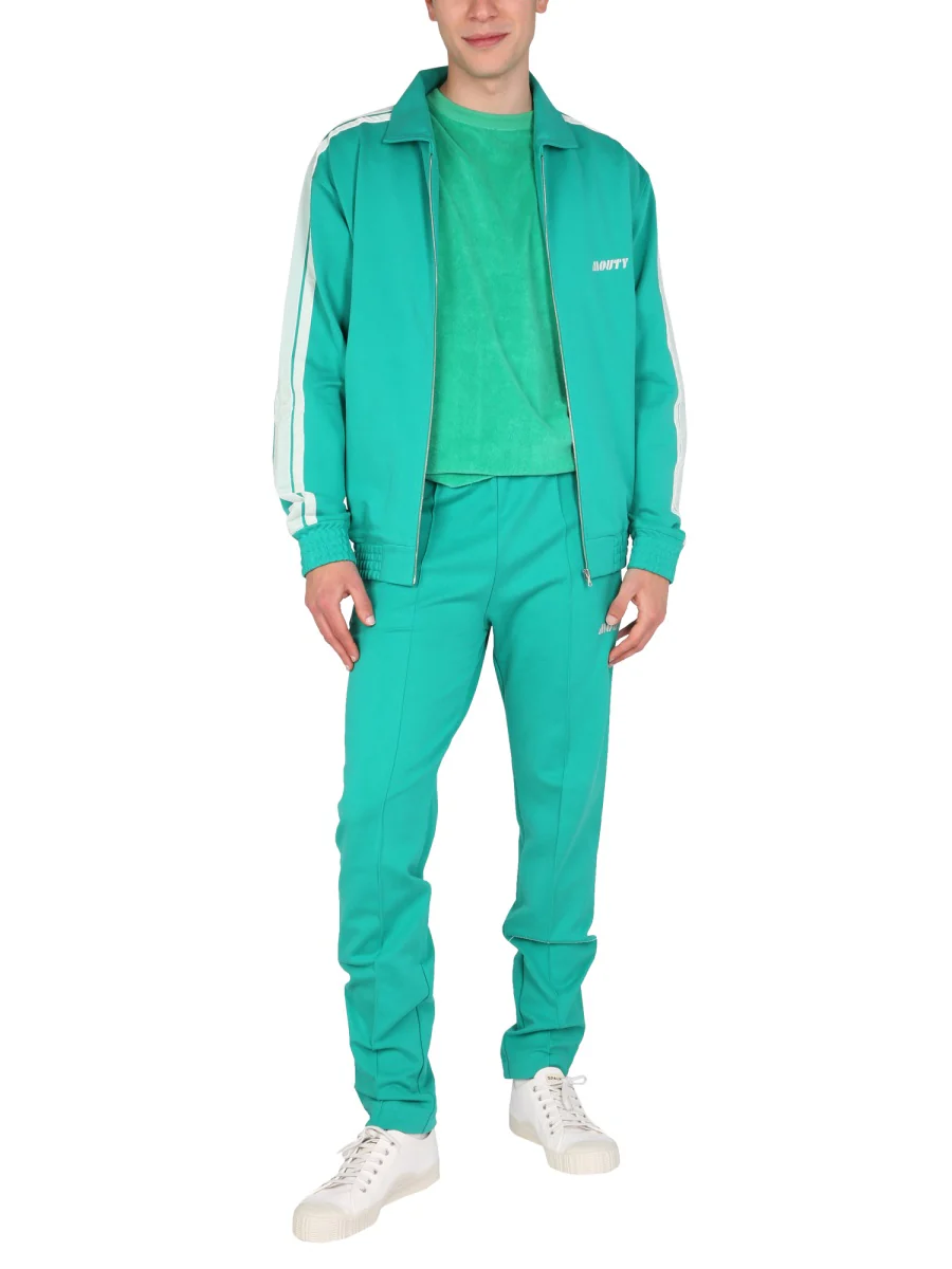 MOUTY Stripe-detail Zip-up Sweatshirt - Image 2
