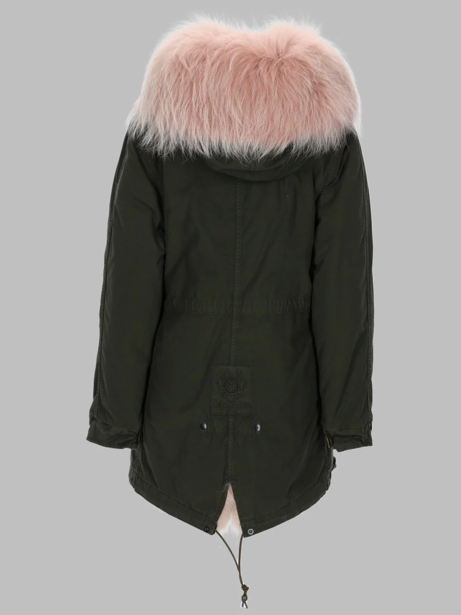 Mr & Mrs Italy Mini Fur Sports Jacket for Women - Image 2