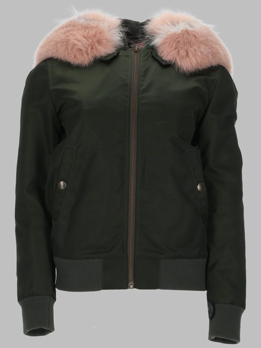 Mr & Mrs Italy Women's Mini Bomber Jacket