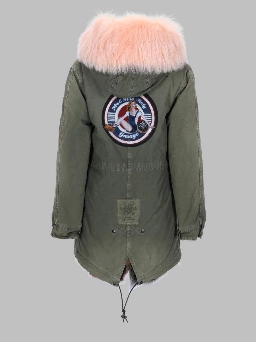 Mr & Mrs Italy Women's Mini Cotton Sports Jacket - Armand Style - Image 2