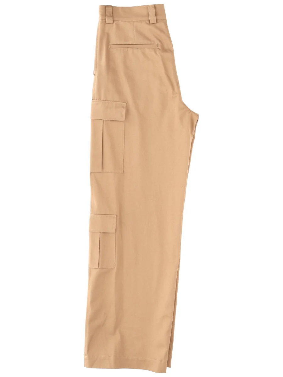 Msgm Cotton Trousers for Men - FW25 - Image 3