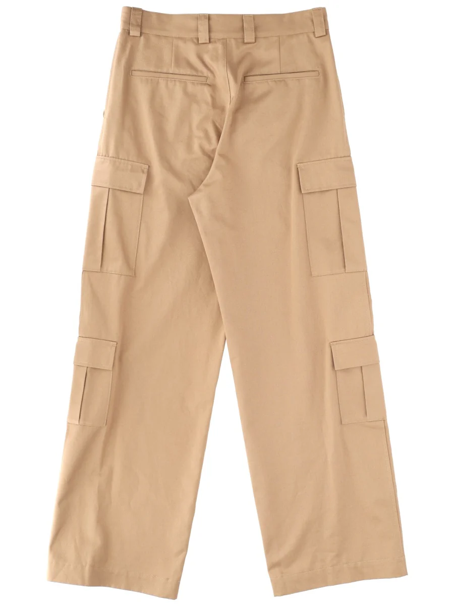 Msgm Cotton Trousers for Men - FW25 - Image 5