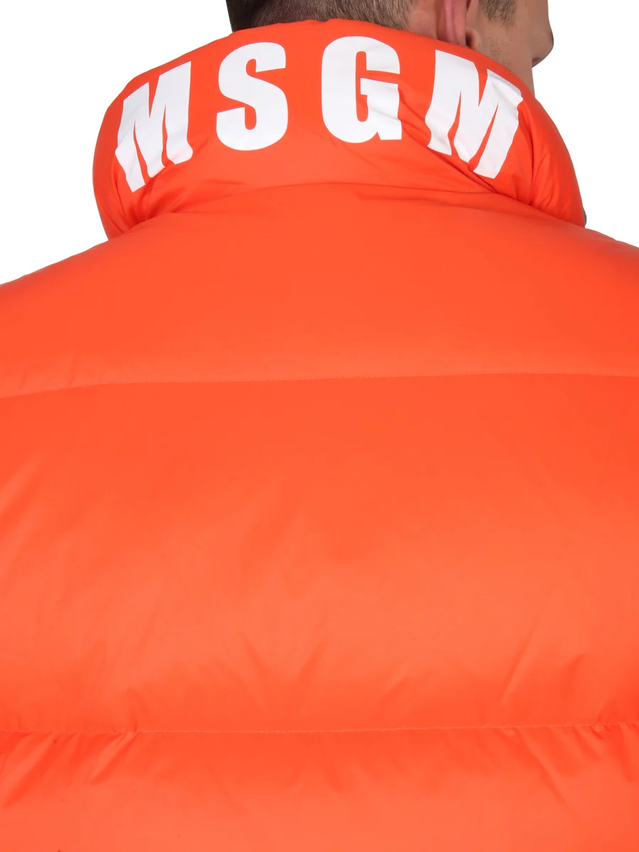 MSGM Logo Padded Vest - Image 4