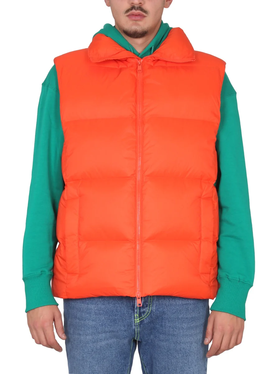 MSGM Logo Padded Vest - Image 5