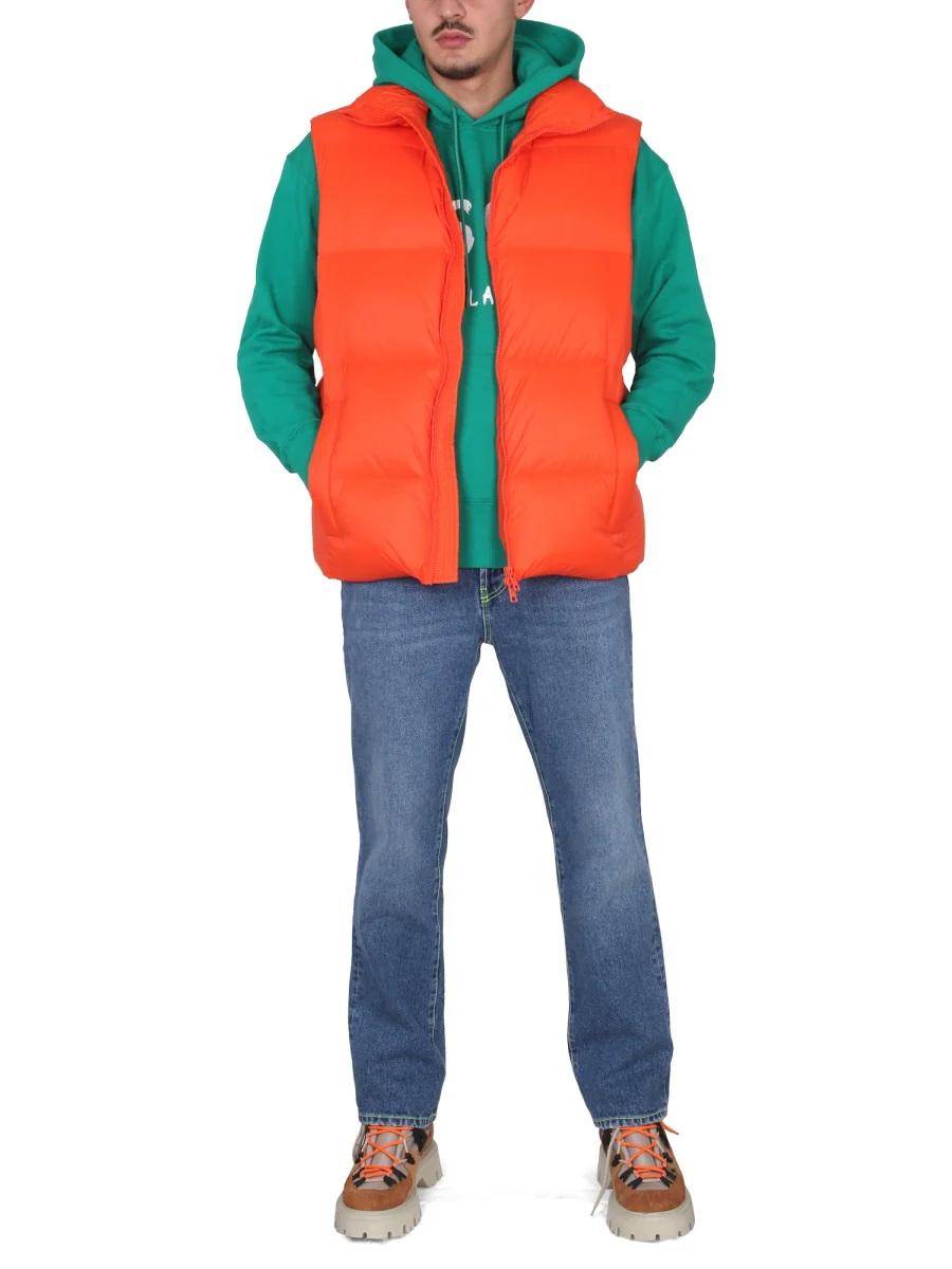 MSGM Logo Padded Vest - Image 6