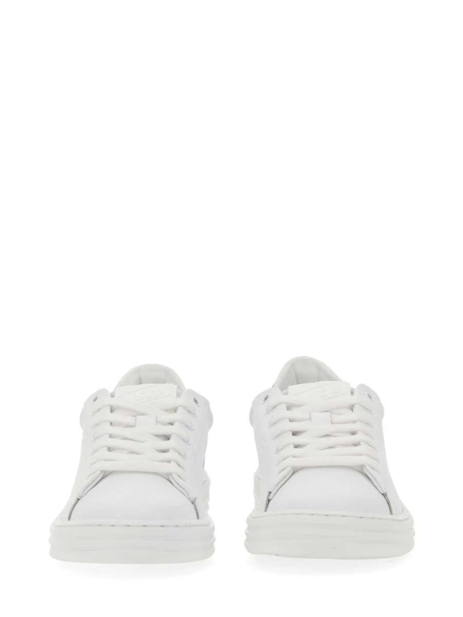 MSGM Logo Printed Low-Top Sneakers - Image 4