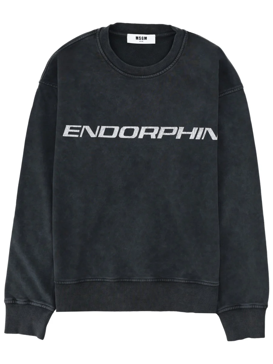 Msgm Men's Graphic Sweatshirt - Size L