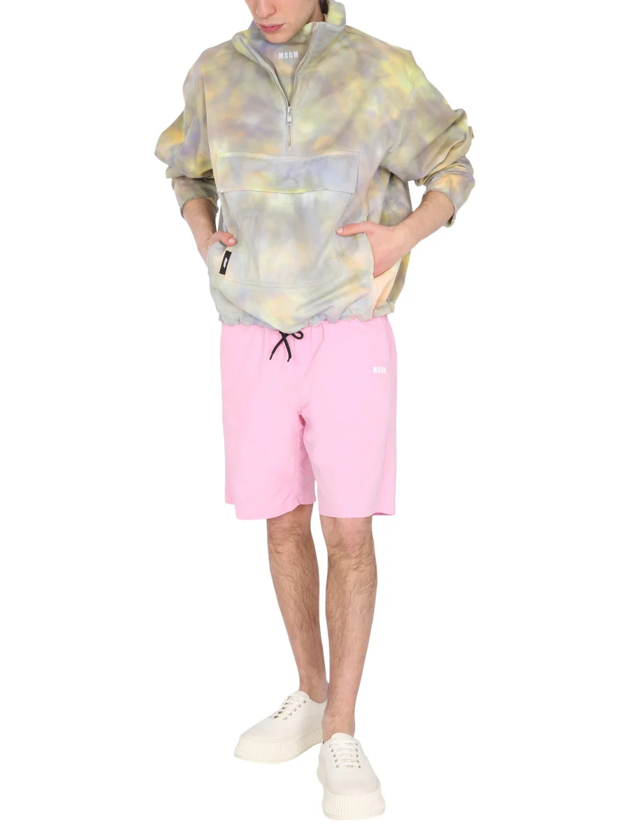 MSGM Printed Anorak Jacket - Image 2
