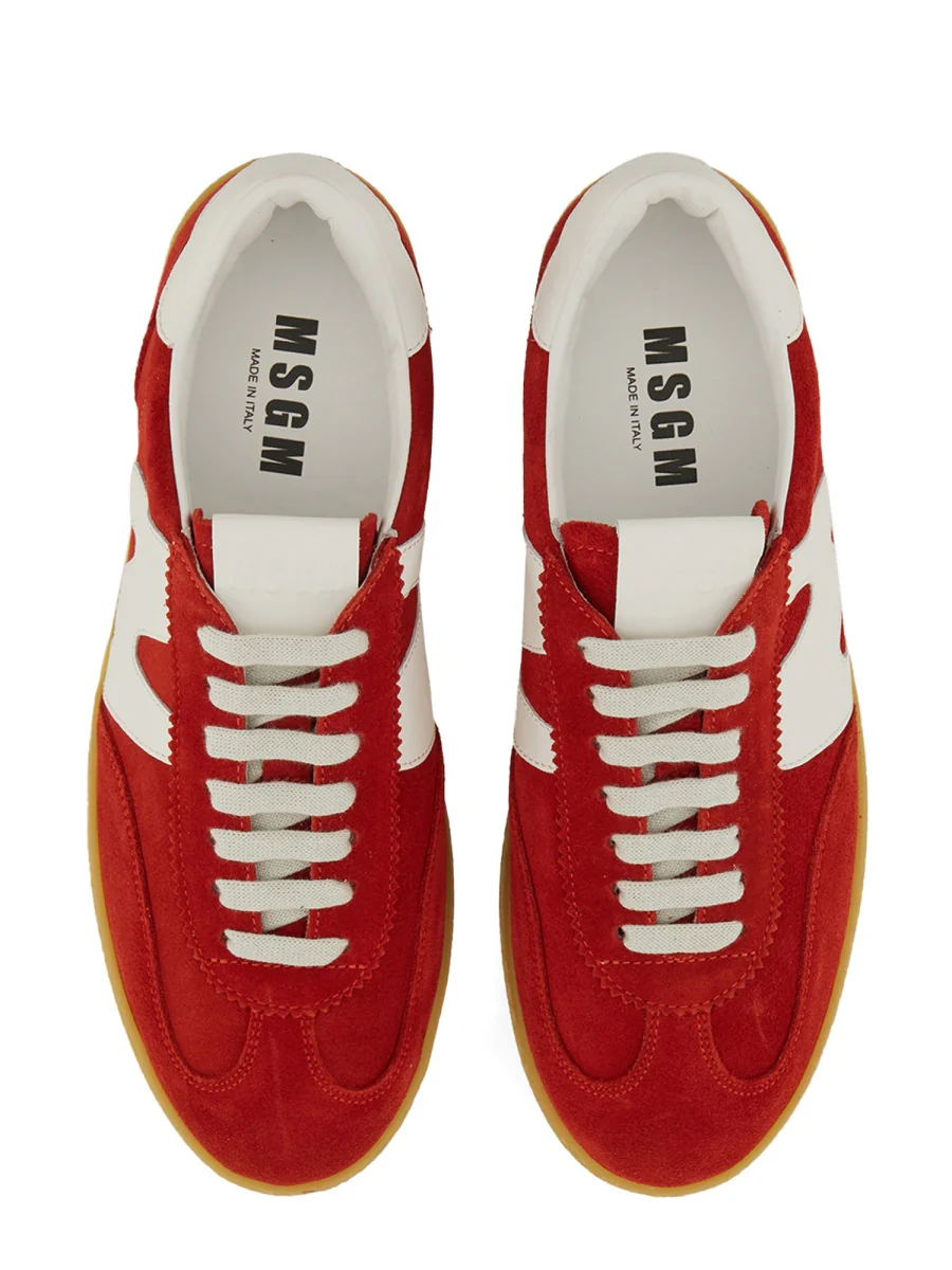 MSGM Retro Panelled Sneakers - Image 3