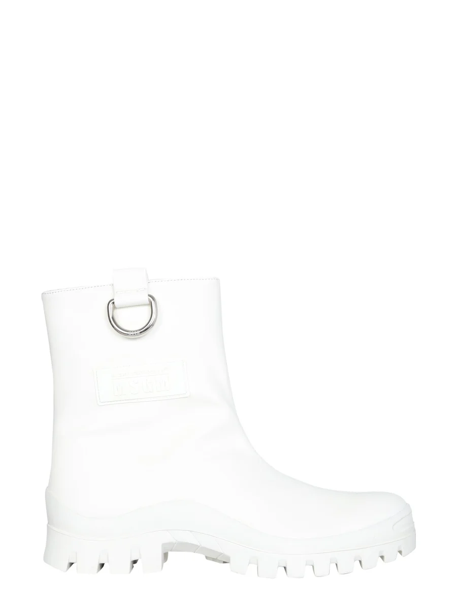 MSGM Round-toe Rain Boots