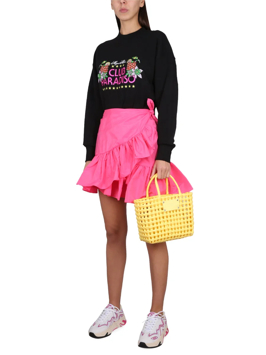 MSGM Sweatshirt with Logo Embossing - Image 2
