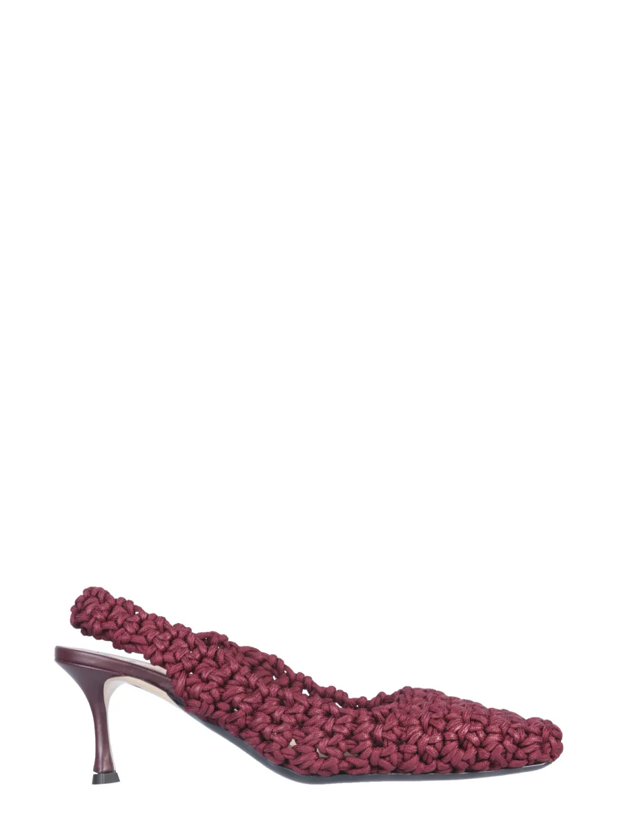N°21 Woven Leather Pumps