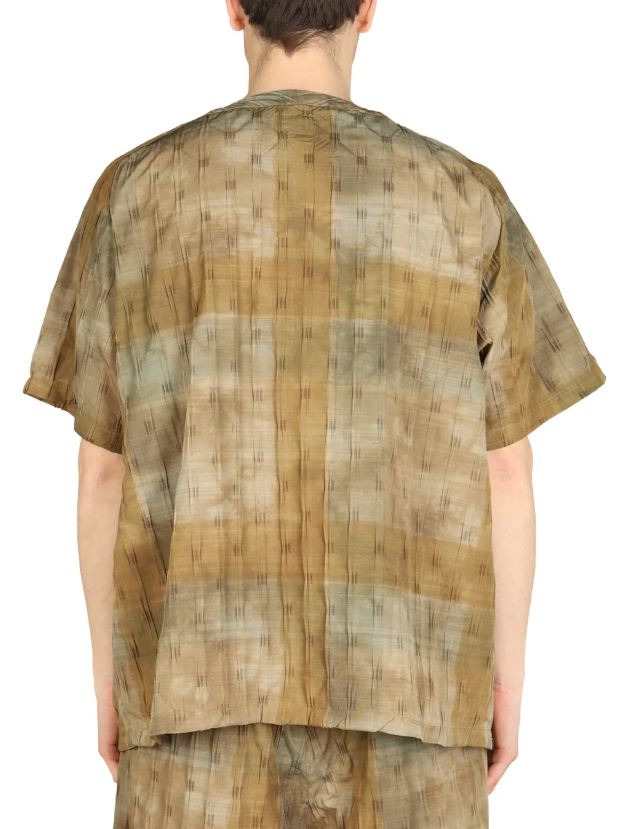 NEEDLES Boxy Fit Crew Neck T-Shirt - Image 3