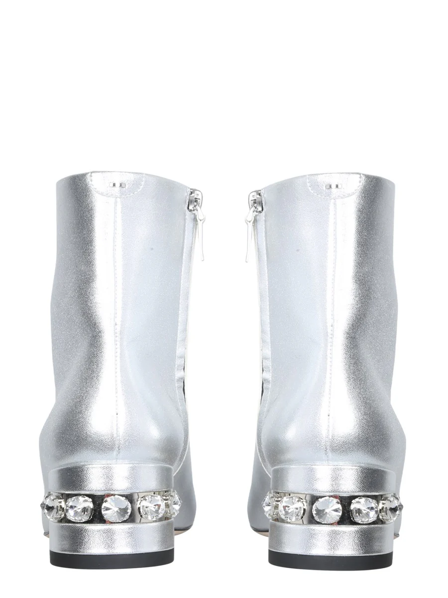 NICHOLAS KIRKWOOD JJ Crystal-embellished Ankle Boots - Image 7