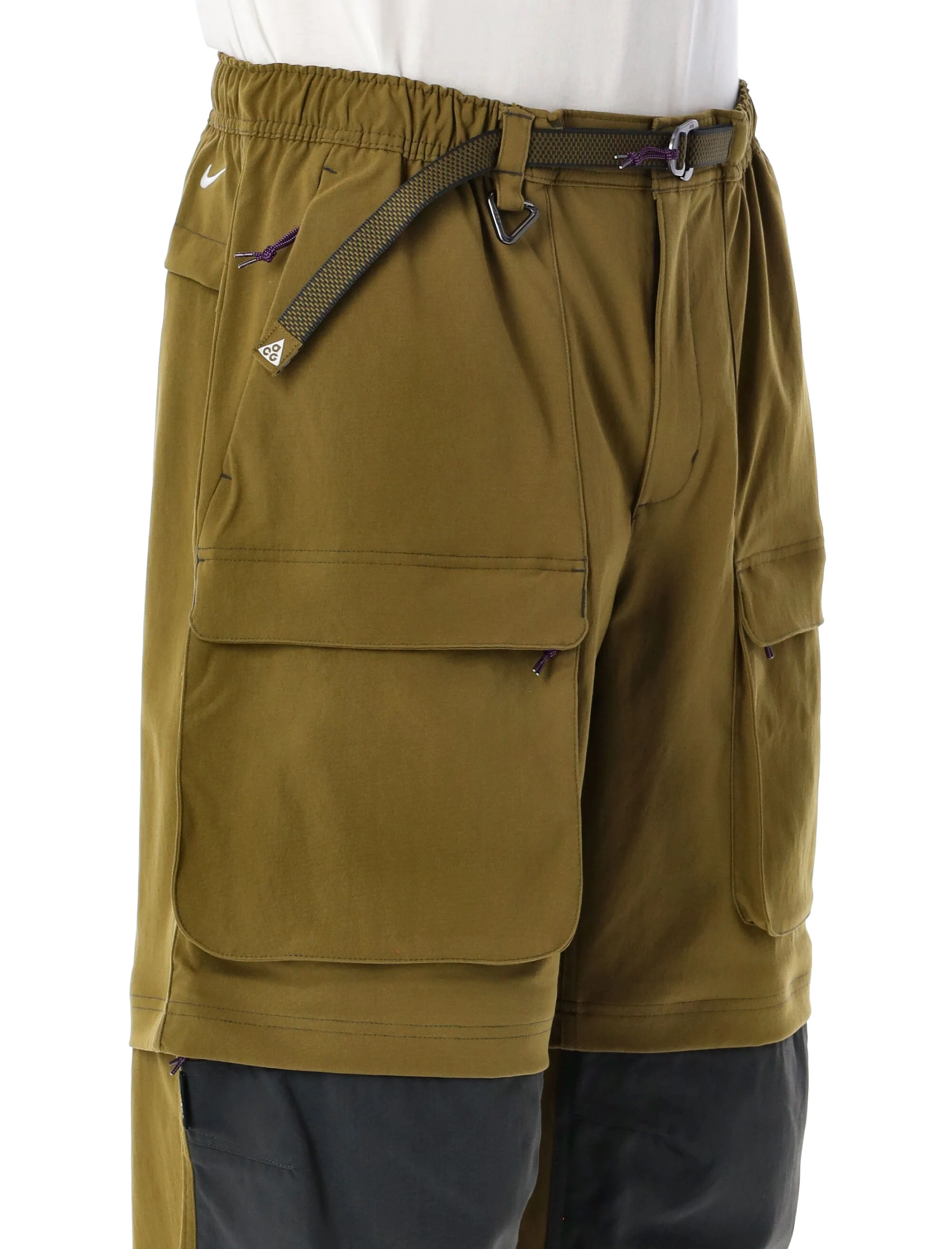 Nike Smith Summit Zip Cargo Trousers - Loose Fit, Size L - Image 3