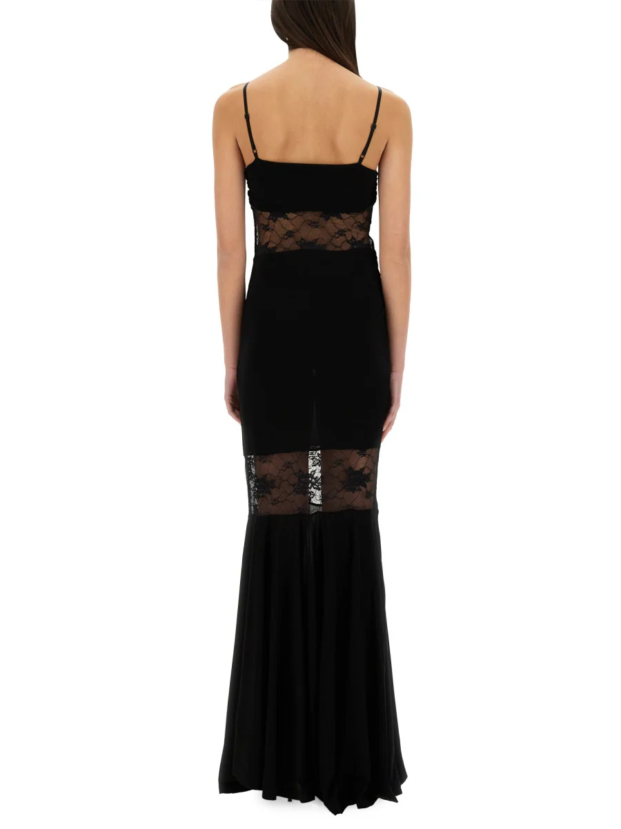 NINA RICCI Lace-detailing Maxi Dress - Image 7
