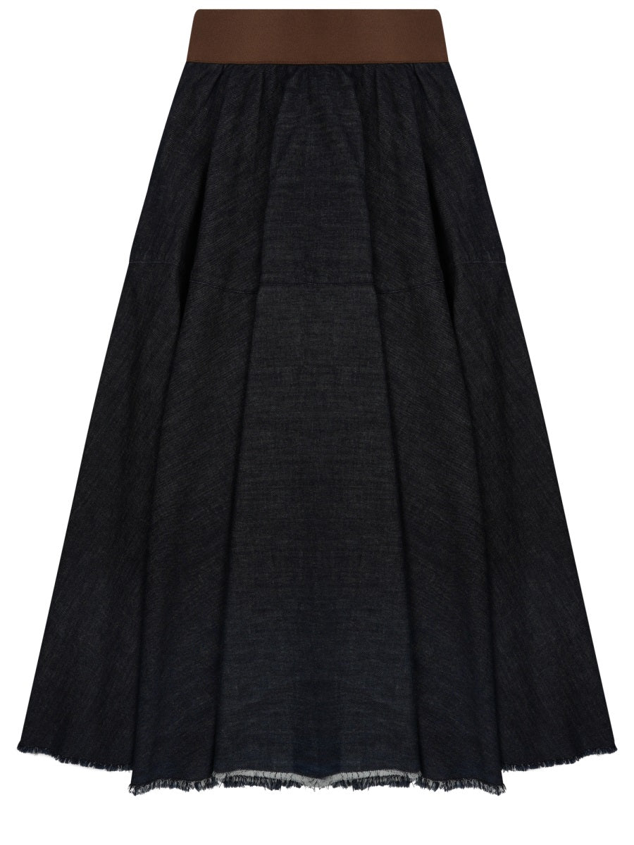 Nine:inthe:morning MIDI Skirt "EUGENIA" - Women's Fashion Statement