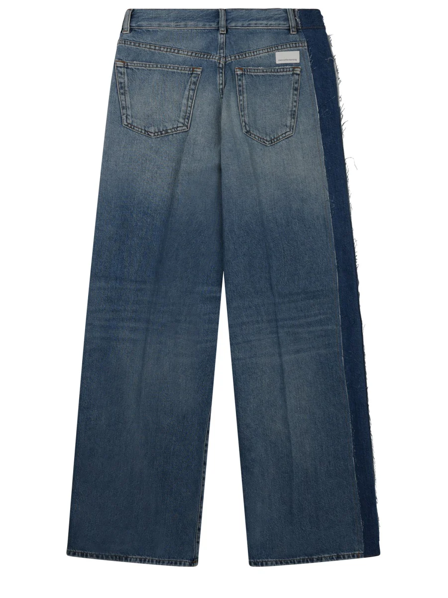 Nine:inthe:morning Wide Leg Cotton Jeans - Image 2
