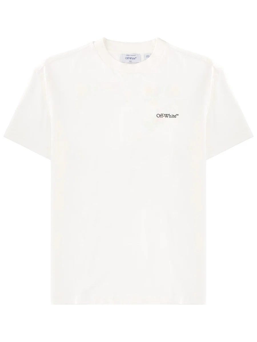 OFF-WHITE Arrow Glowing Flower T-shirt for Women