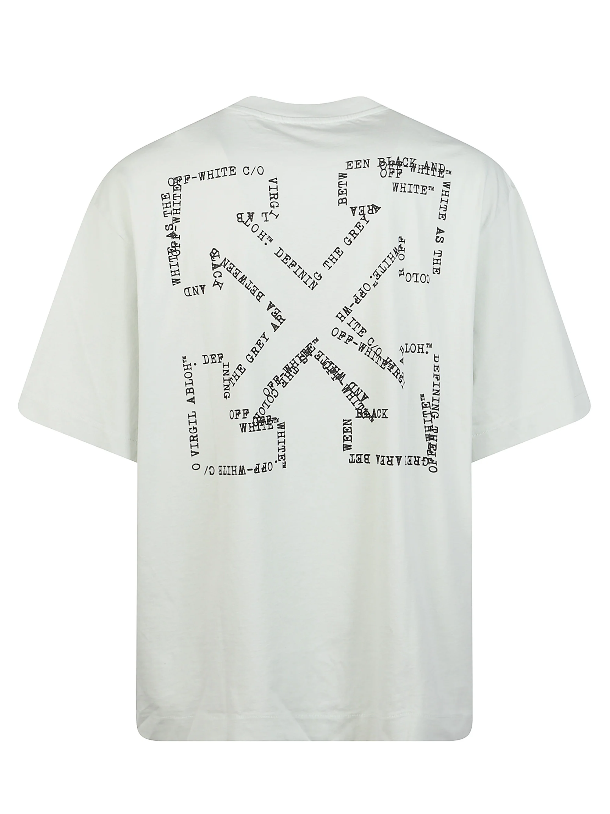 Off-white Arrow Skate T-shirt - Mini Heart Design - Image 2