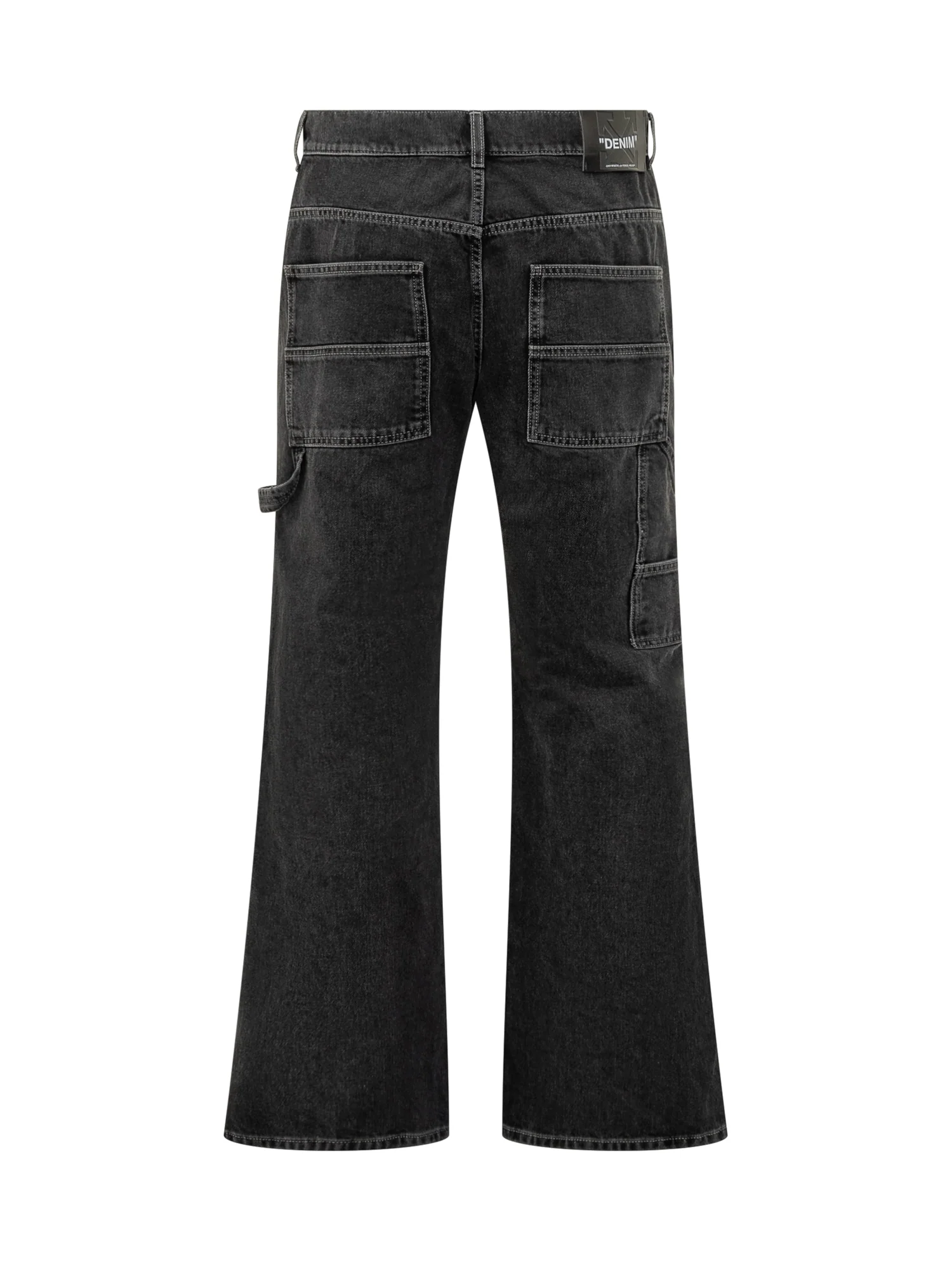 Off-white Casual High-Waisted Jeans - Image 2