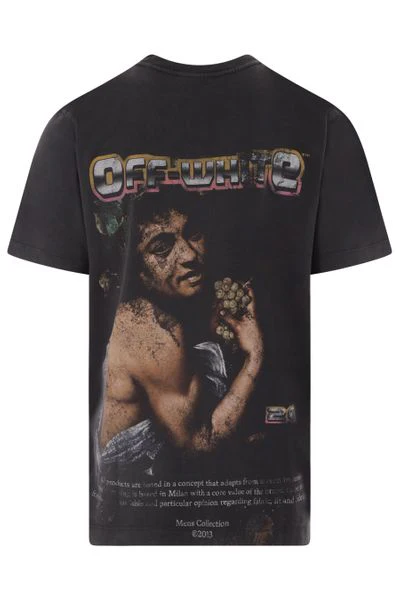 OFF-WHITE Digit Bacchus Slim Short-Sleeve Tee - Image 2