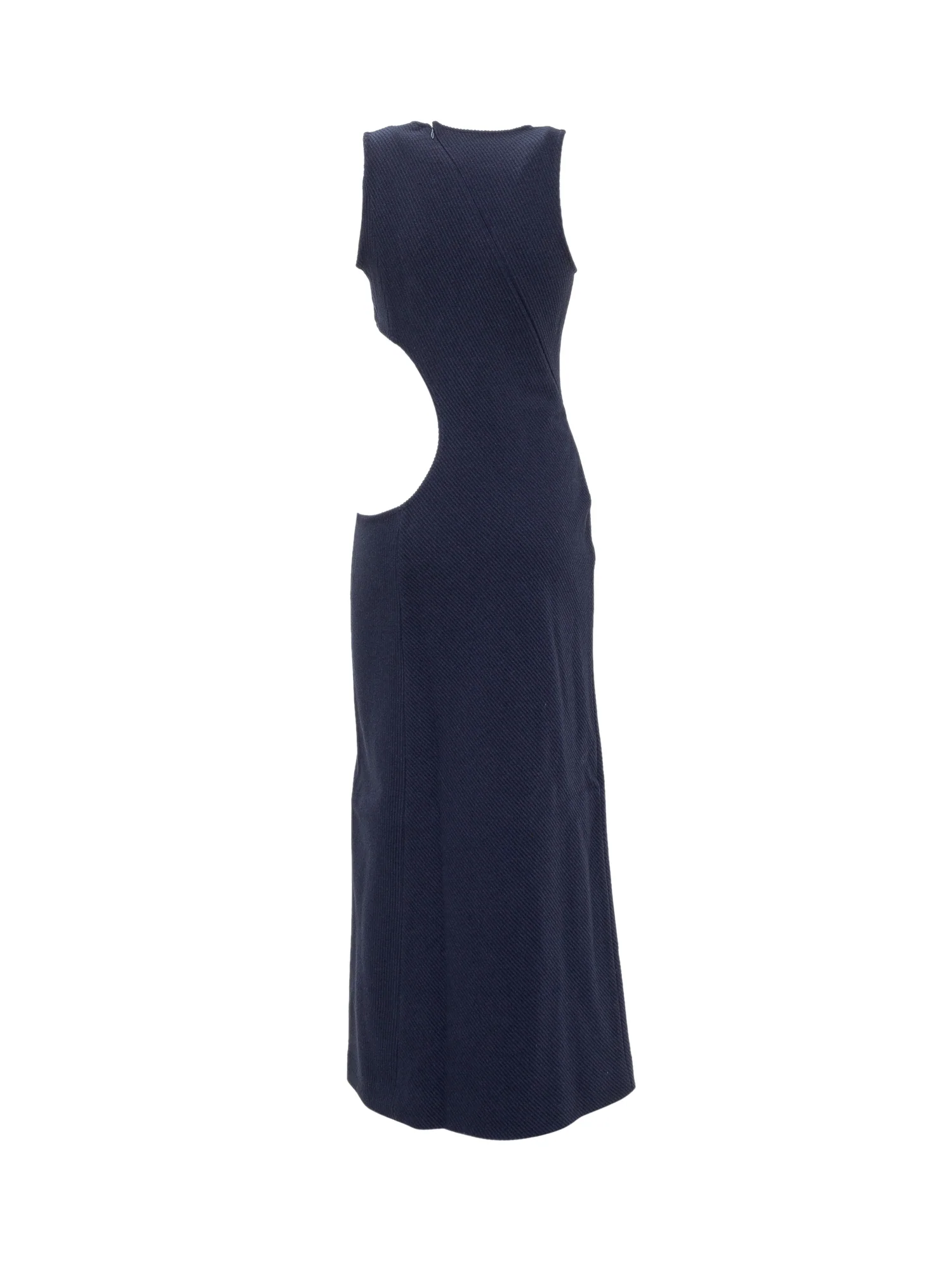 Off-white Elegant Suit Cut-Out Dress - Image 2