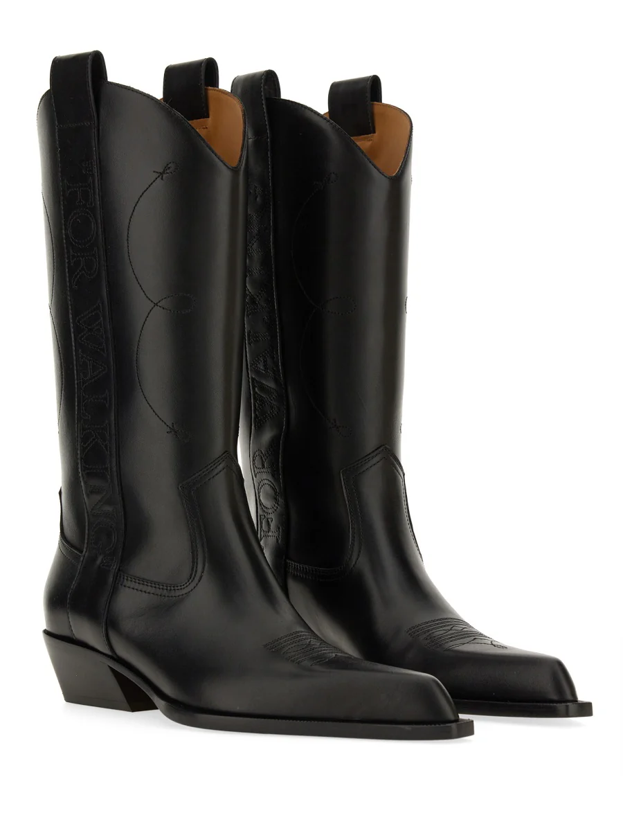 OFF-WHITE For Walking Texan Ankle Boots for Women - Image 2