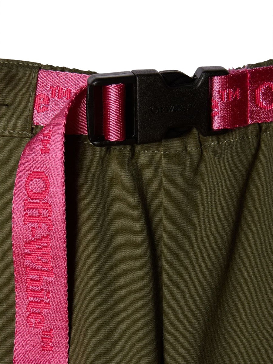 Off-white Girls' Mini Cargo Pants - Image 3