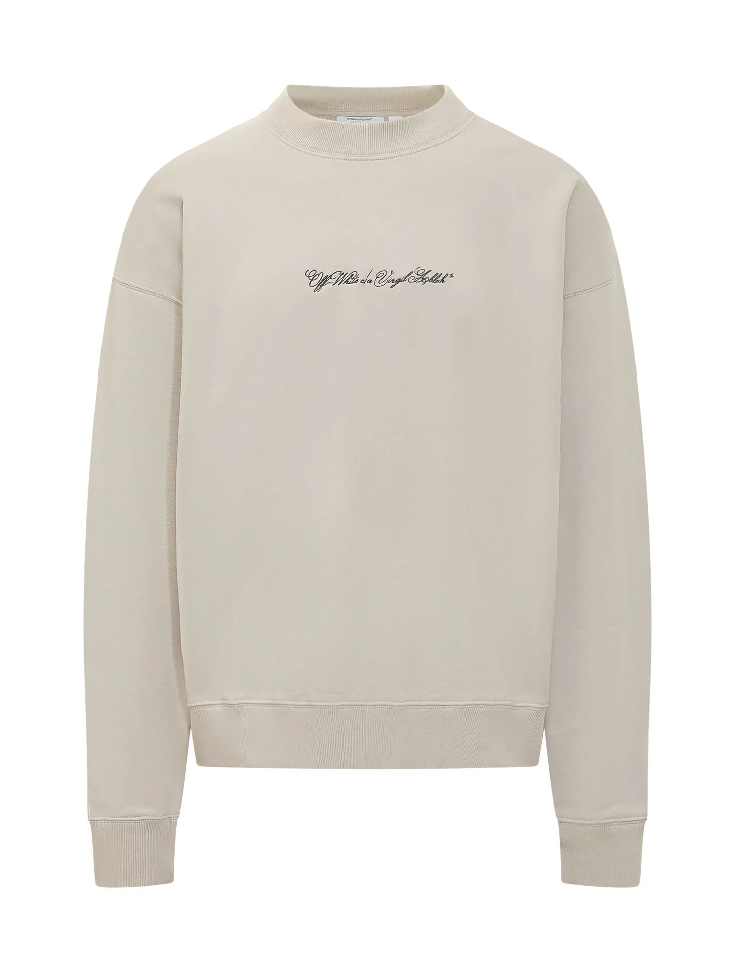 Off-white Giro Neck Logo Sweatshirt