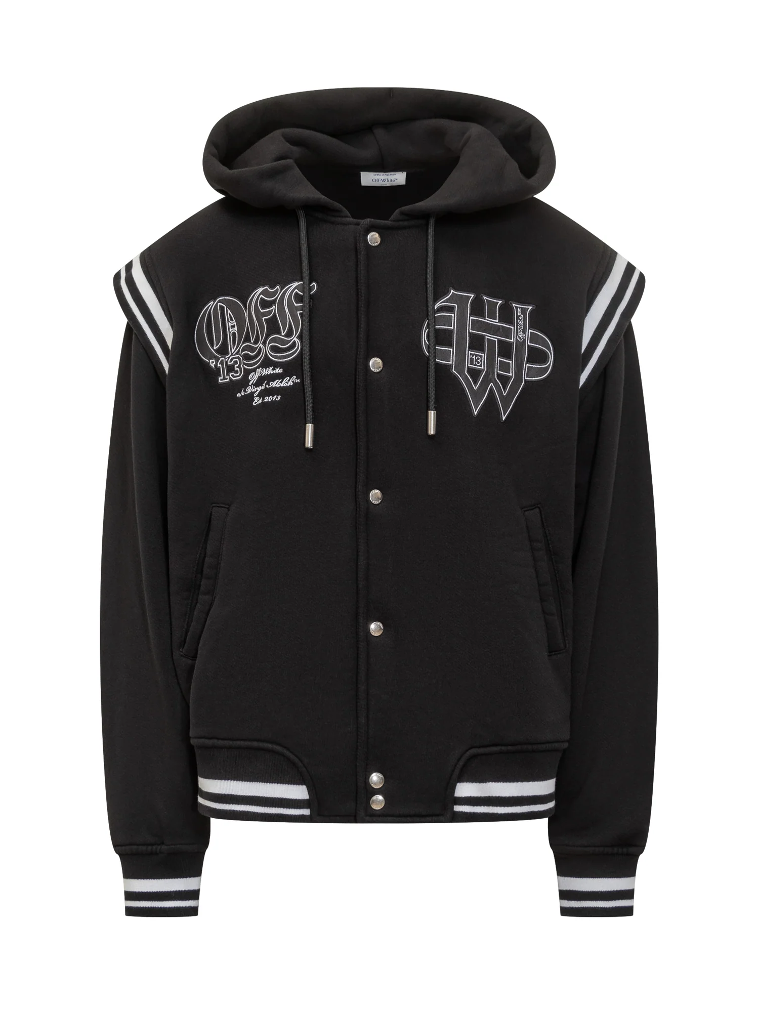 Off-white Gothic Varsity Hoodie T-Shirt