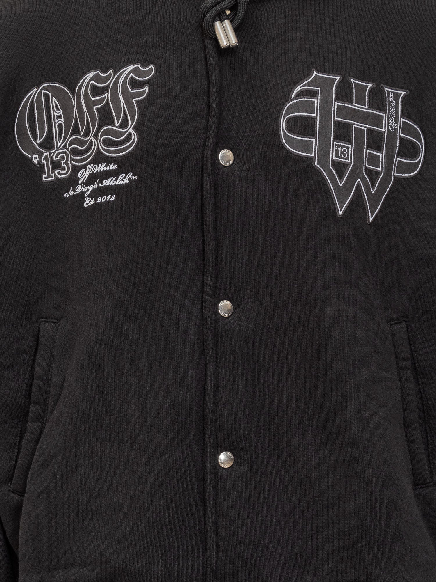 Off-white Gothic Varsity Hoodie T-Shirt - Image 4
