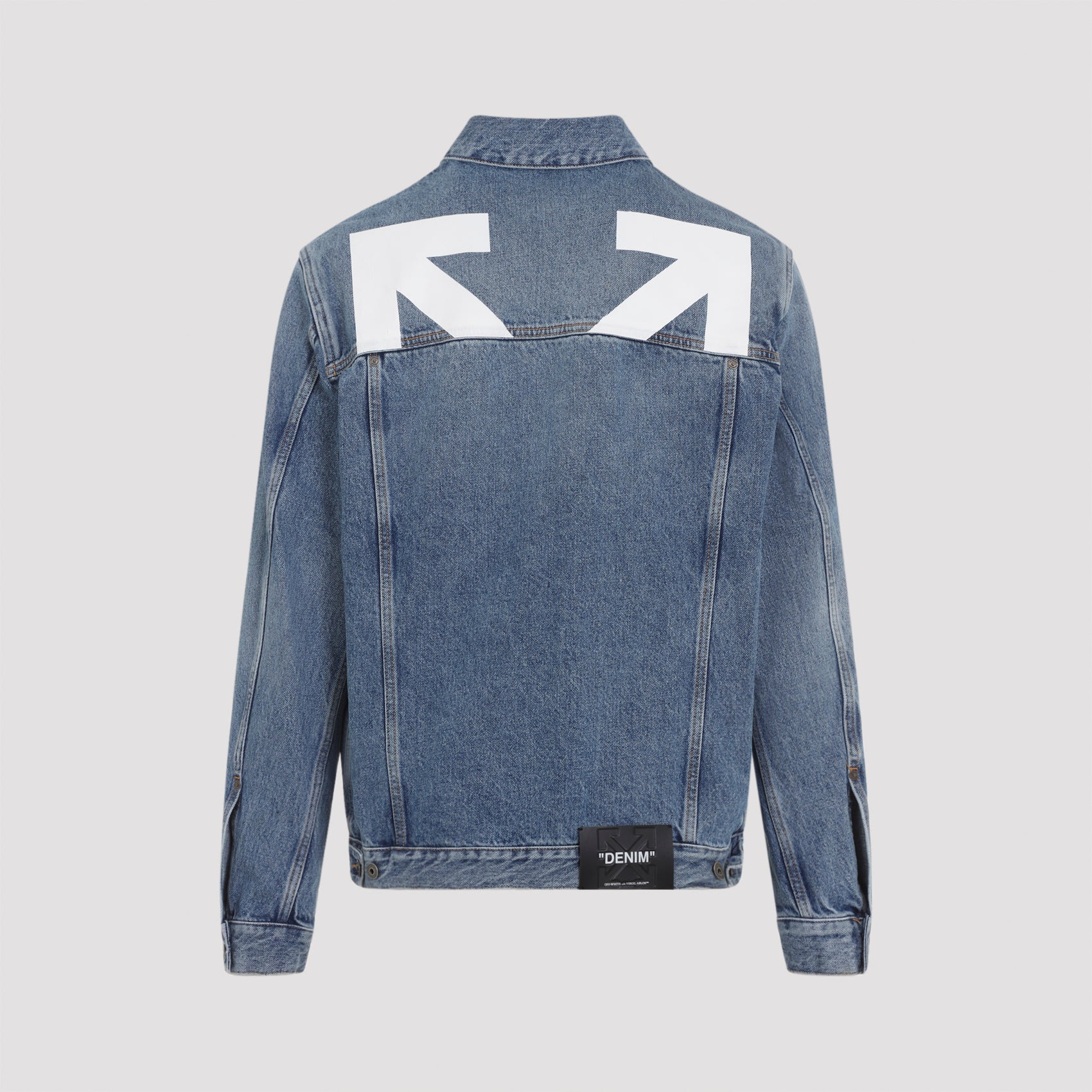 Off-white Half Arrow Skate Denim Jacket - Image 4