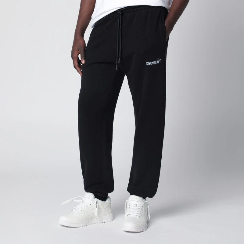 Off-white Heraldic Arrow Cuffed Sweatpants