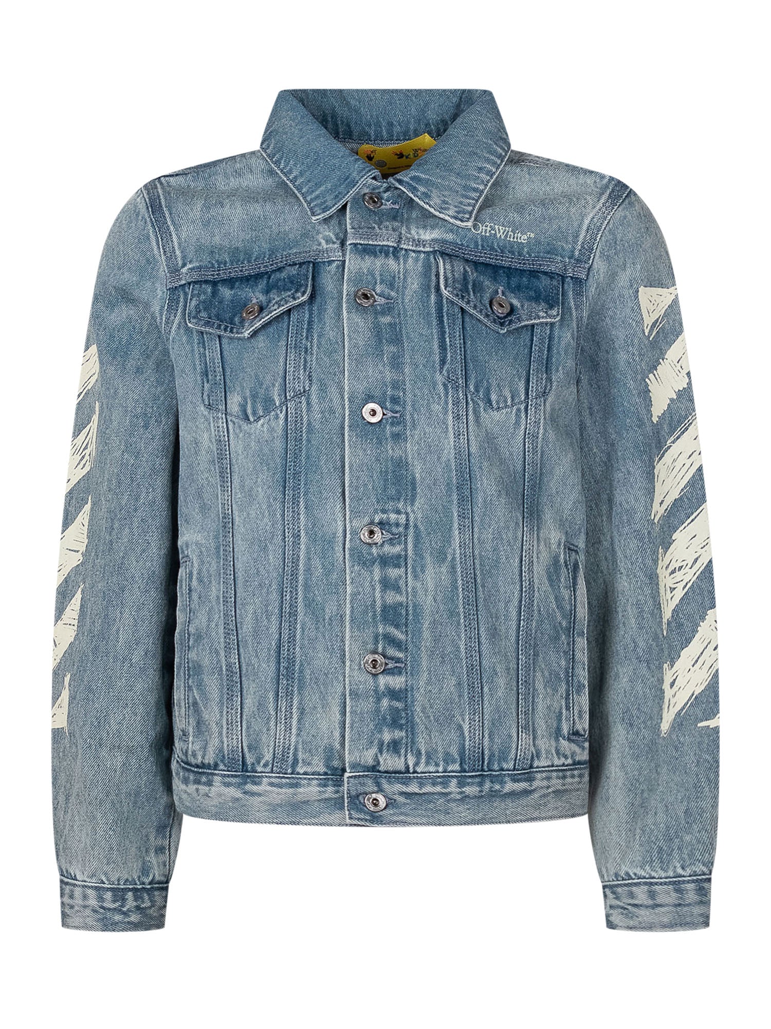 Off-white Kids Mini Sketch Diagonal Jacket