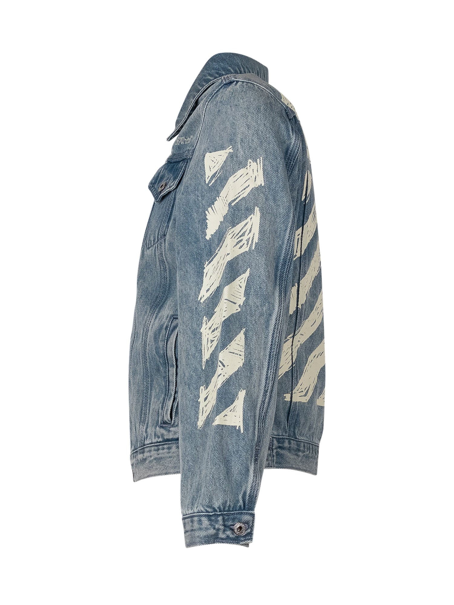 Off-white Kids Mini Sketch Diagonal Jacket - Image 3