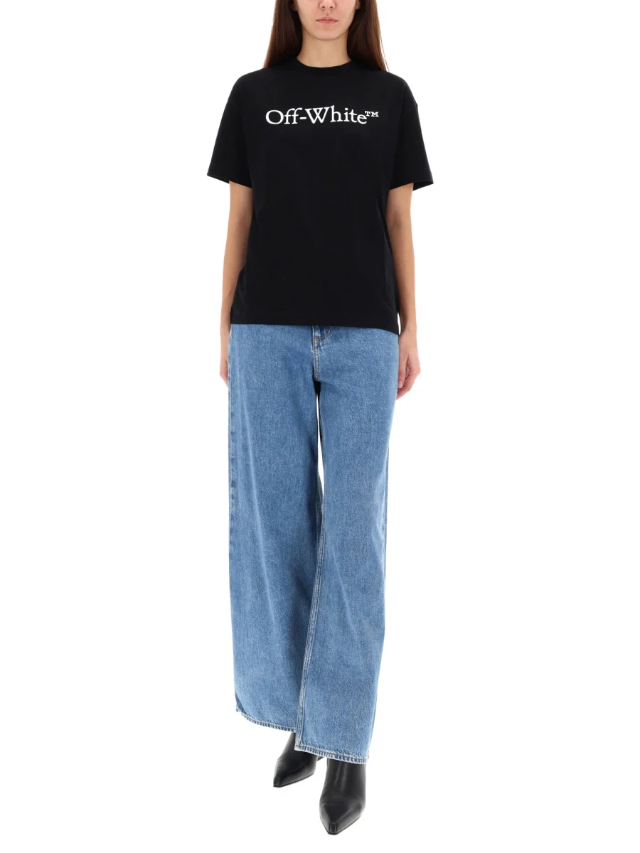 OFF-WHITE Logo-print Cotton T-shirt - Image 2