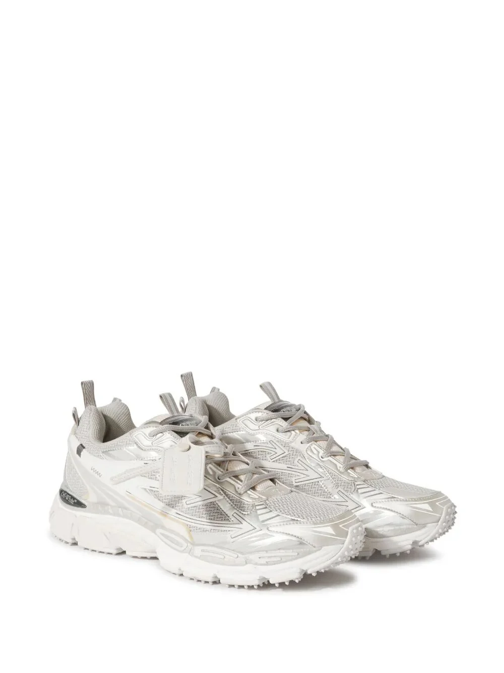 Off-white Men's Be Right Back Mini Mesh Sneakers - Image 5