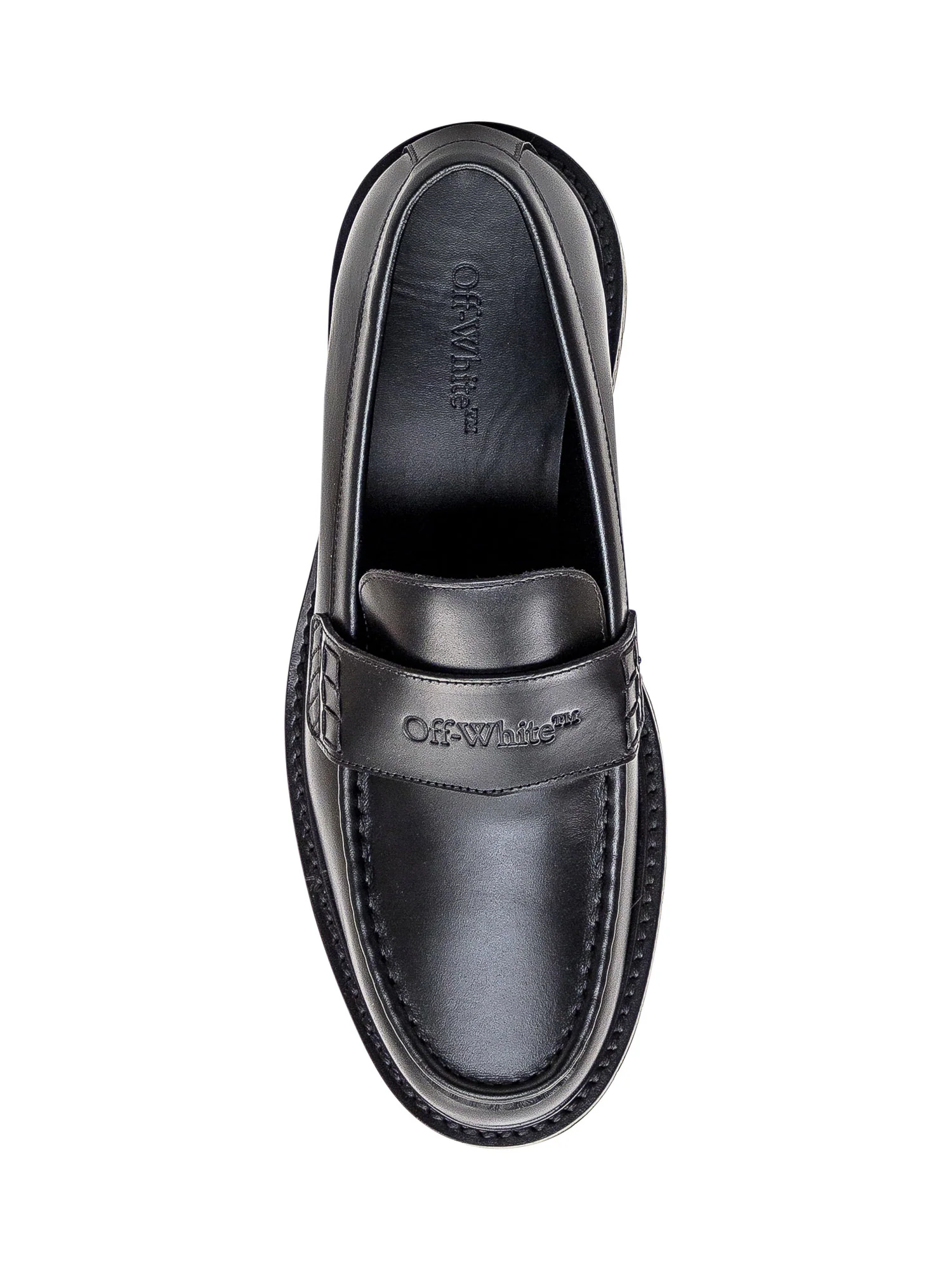 Off-white Military Moccasin Loafers - Image 4